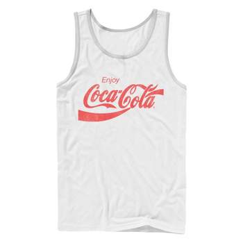 Men's Coca Cola Enjoy Logo Tank Top