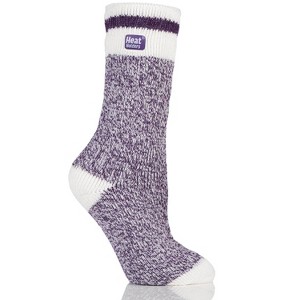 Women's Snowdrop ORIGINAL™ Cream Block Twist Socks - 1 of 4