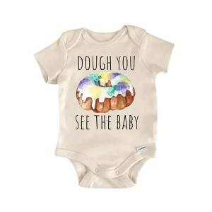 Mardi Gras New Orleans Newborn Baby Onesie® Bodysuit GS1 - 1 of 4