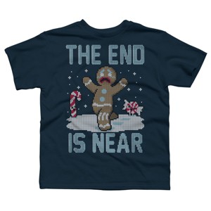 Boy's Design By Humans Christmas Is Near! By Raffiti T-Shirt - 1 of 3