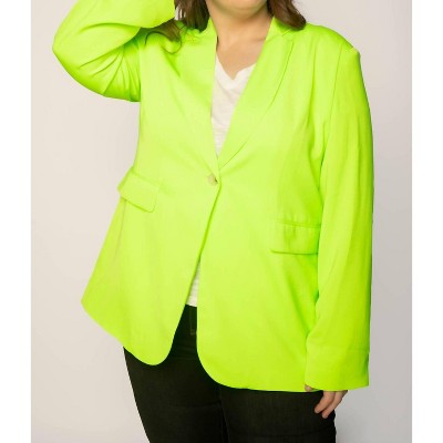 Women's Button Front Blazer - GEEGEE