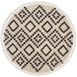 Moroccan Fringe Shag MFG245 Power Loomed Area Rug  - Safavieh - 1 of 3
