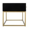 Ellias TV Stand for TVs up to 50" Black/Gold - Finch - image 4 of 4