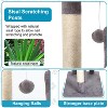 BestMassage Cat Tree 36 Inch Cat Tower Multi-Level Cat Activity Center with Spacious Condos Scratching Posts and Ramp for Indoor Cats - 3 of 4