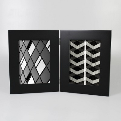 25" x 7" Wide Single Picture Frame Black - Made By Design™