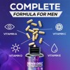 Multivitamin for Men - Mens Multivitamins for Daily Nutritional Support, Men's Multivitamin with Vitamin A, C, D, E, B12, Zinc - 60 Capsules - 2 of 4