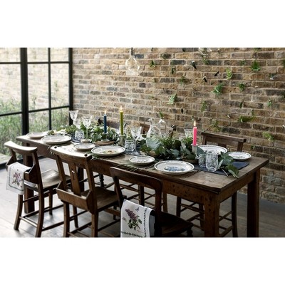 White Porcelain Floral Stackable Ramekins Set of 6