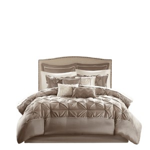 Gracie Mills Steele 24-Piece Faux silk Polyoni Tufted Room in a Bag - 1 of 4