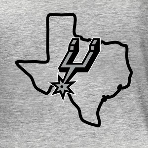 NBA San Antonio Spurs Women's Short Sleeve Burnout Scoop T-Shirt - 1 of 4