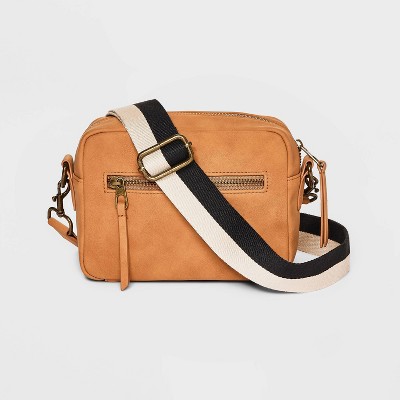 Camera Crossbody Bag With Strap - Universal Thread™ Cognac : Target