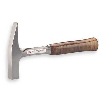 MALCO SH3 Setting Hammer,18 Oz,Steel,Leather Grip