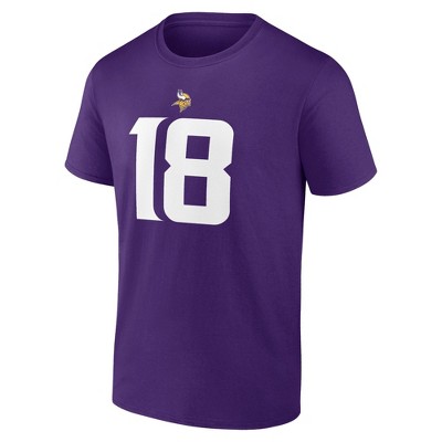 Officially Licensed NFL Minnesota Vikings Women's Justin Jefferson Top