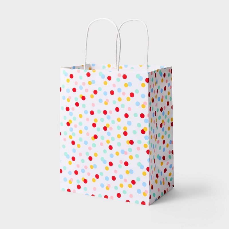 White Dots Small Gift Bag - Spritz&#8482;, 1 of 4