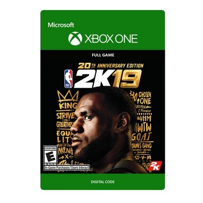 nba 2k19 xbox one target