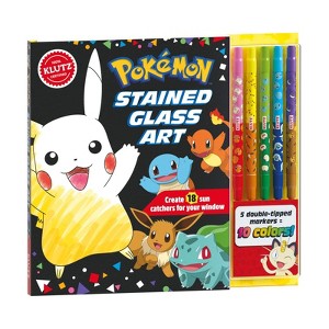 Klutz Pokemon Stained Glass Art : Target