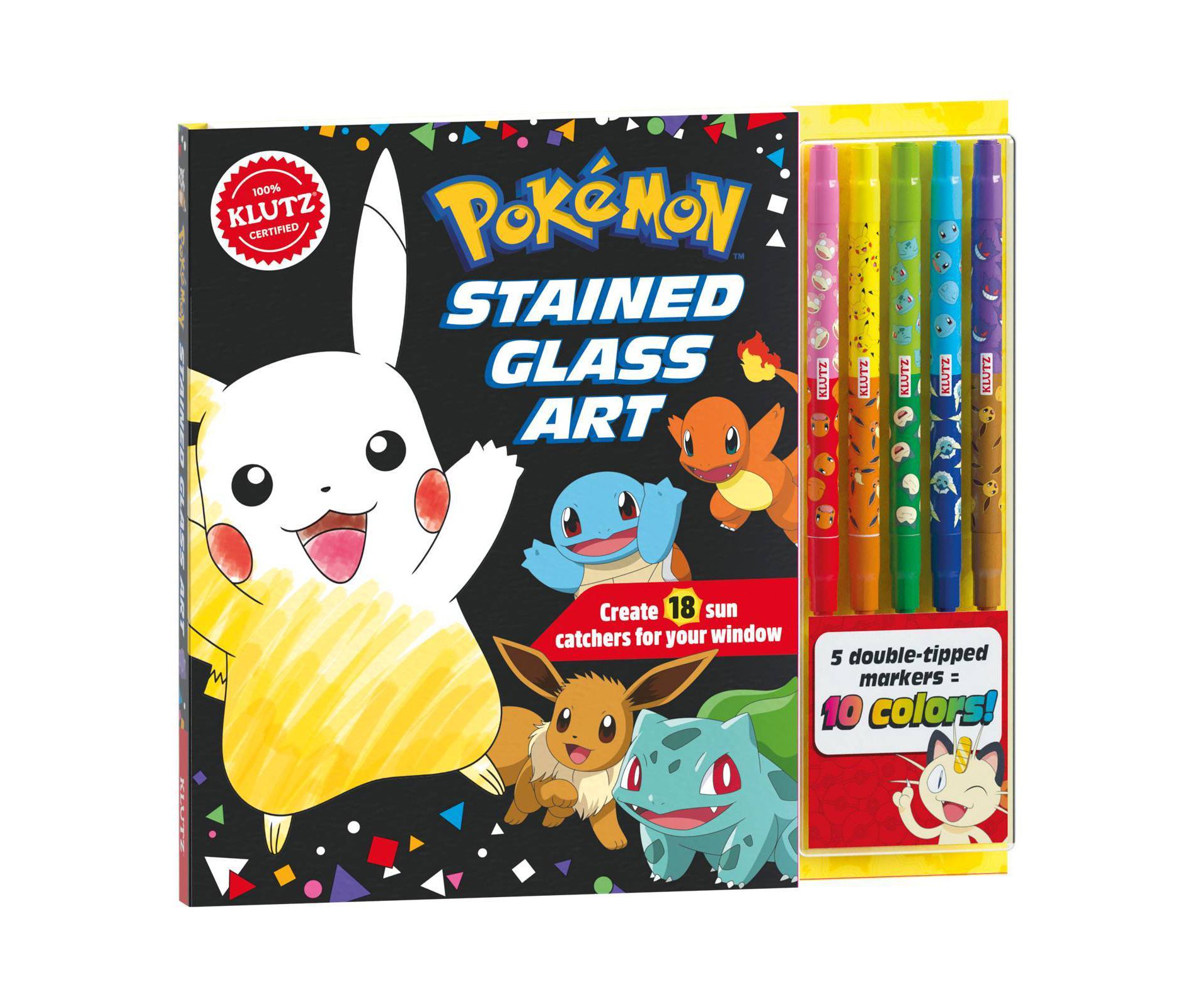 Klutz Pokemon Stained Glass Art