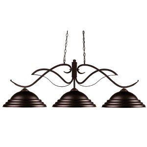 Z-Lite Phoenix 3 - Light Island Pendant Light in  Bronze - 1 of 1