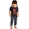 Michael Jackson Bad World Your 1988 Toddler Baby Graphic T Shirt Brisco Brands - 4 of 4
