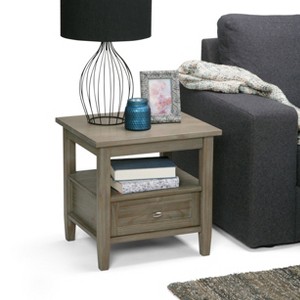 NicBex Vintage Coffee Table with Storage,2-Tier Table with Shelf and Drawer,Multi-Functional Table for Living Room and Bedroom - 1 of 4