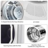 Winado 1.5 Cu.Ft. Compact Household Electric Dryer in White - 2 of 4