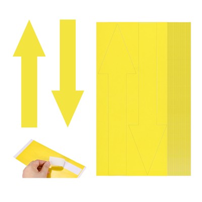 Unique Bargains PVC Self Adhesive Arrow Sticker 80 Pcs