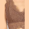 Women's Stretch Lace Padded Bralette - ZENANA - 2 of 2