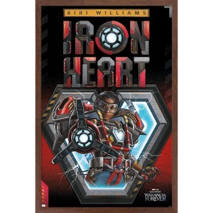 Trends International Marvel Black Panther: Wakanda Forever - Ironheart Framed Wall Poster Prints - 1 of 4