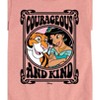 Girls' - Disney Princess - Jasmine Rajah Courageous and Kind Fitted Short Sleeve Graphic T-Shirt - 2 of 4