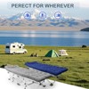 SUGIFT 2 Pack Camping cot for Adults 75x28 inch Portable Cot with Mattress, Supports 600 lbs, Gray Blue - 2 of 4