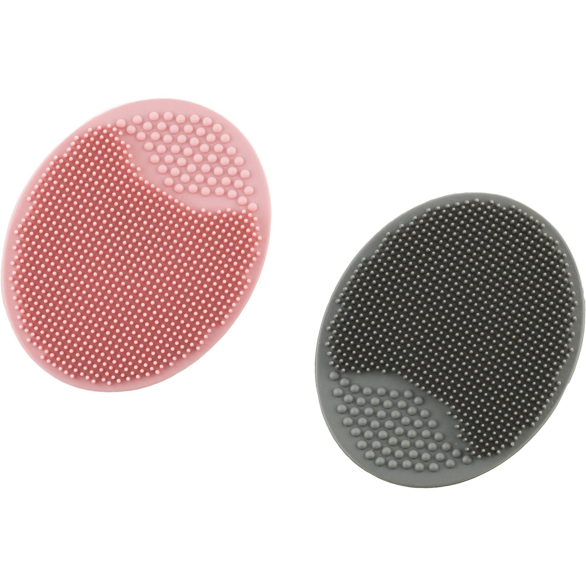 JAPONESQUE Facial Cleansing Silicone Scrubber Tool - 2ct: Non-Toxic Exfoliating Face Pad for Normal Skin Types
