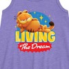 Girls' - Garfield - Living The Dream Graphic Sleeveless Aline Dress - 2 of 3