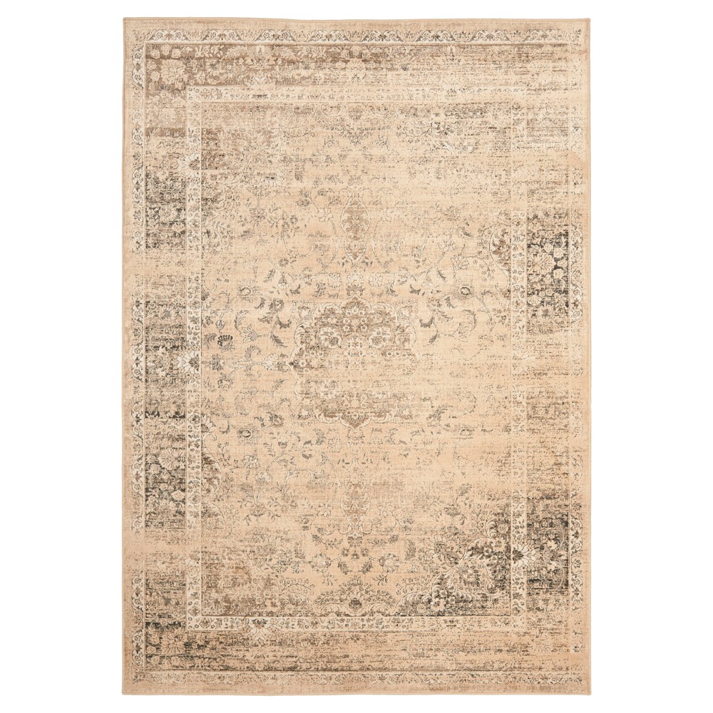 Simon Vintage Area Rug - Beige (4'x5'7in) - Safavieh