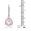 Guili Colorful Drop Earrings in Sterling Silver with Multicolored CZ, Gold & Rose Gold Plating – Playful Sparkle and Radiant Elegance - 4 of 4