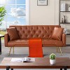 Sapphtopaz 68.31" Futon Couch Sofa - Convertible Sofa Bed with Versatile Design, Comfortable Furniture for Living Room, Bedroom & Small Spaces - 4 of 4