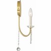Crystorama Lighting Delilah 2 - Light Sconce in  Aged Brass - 3 of 4
