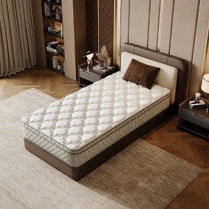 KTMBDW Mattress, 12 Inch Memory Foam Mattress in a Box, Breathable for Cooler Sleep Supportive & Pressure Relief, White - 1 of 4