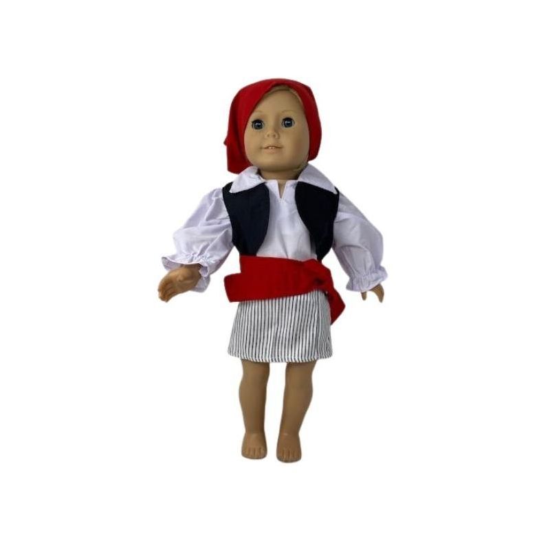 Doll Clothes Superstore Ahoy 18 Inch Girl Doll Pirates Like Our Generation American Girl My Life, 3 of 5