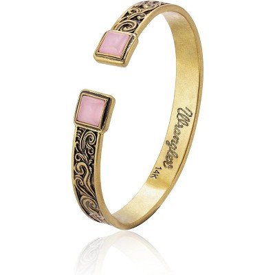 Western Turquoise Cuff Bracelet for Women, Adjustable Silver Plated Bangle with Carved Floral Design, Cowgirl Jewelry