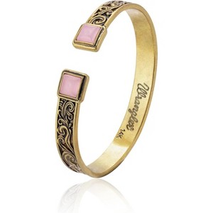 Western Turquoise Cuff Bracelet for Women, Adjustable Silver Plated Bangle with Carved Floral Design, Cowgirl Jewelry - 1 of 4