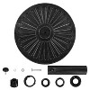 Yaheetech 18" Outdoor Patio Market Umbrella Base, Black - 4 of 4