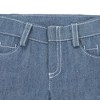 Sophia’s Light Denim Frayed Hem Shorts for 18” Dolls, Indigo Blue - 2 of 3