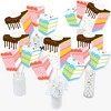 Big Dot of Happiness Cake Time - Happy Birthday Party Centerpiece Sticks - Table Toppers - Set of 15 - 2 of 4