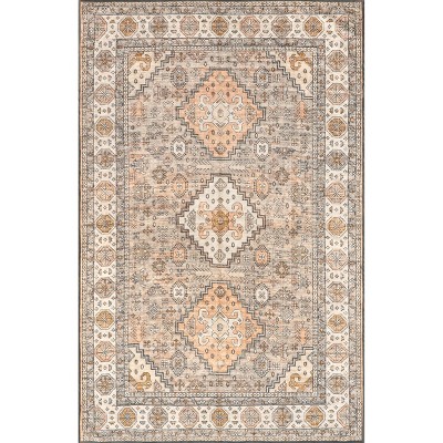 nuLOOM Kesia SpinClean Machine Washable Stain-Resistant Area Rug