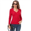 Clearlove Women’s Heart-Shaped Neck Hollow Slim Fit Sweater – Elegant and Feminine Knitwear - 4 of 4