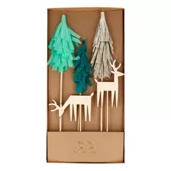 Meri Meri Woodland & Reindeer Cake Toppers (Pack of 5)