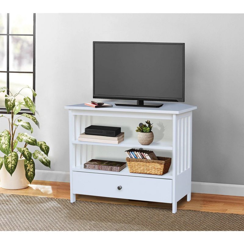 Mission Corner TV Stand for TVs up to 38" - International Concepts, 3 of 15