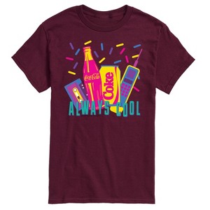 Men's - Coca-Cola - 90's Retro Style Short Sleeve Graphic T-Shirt - 1 of 4