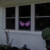 Northlight Lighted Eyes Halloween Window Silhouette Decoration - 20" - Purple - Clear Lights - 4 of 4