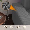 96" Sectional Cloud Couch, L Shaped Stripe Corduroy Deep Seat Sofa - 4 of 4