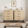 4 Dresser for Bedroom, 38.6" Tall Dresser, Tall Drawer with Storage Freestanding - 4 of 4
